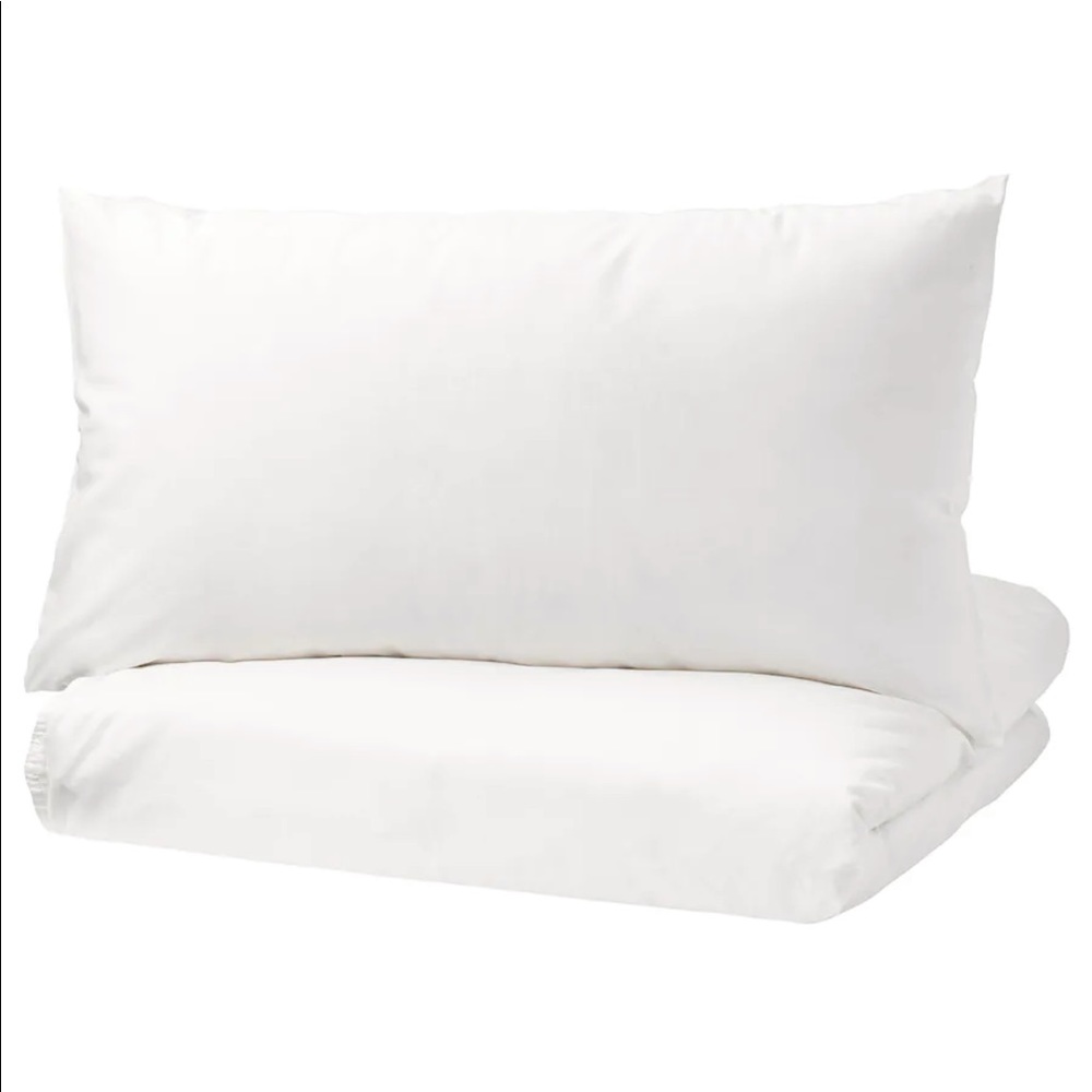 IKEA ÄNGSLILJA
Duvet cover and pillowcase(s), white, Full/Queen (Double/Queen)